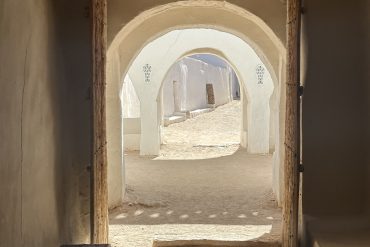 A street view of Ghadames