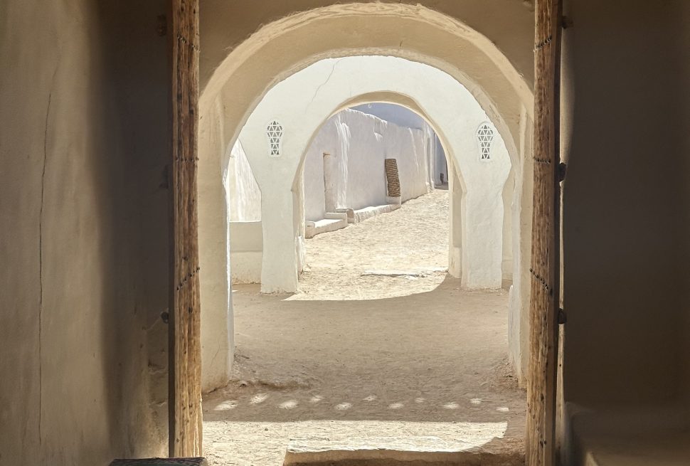 A street view of Ghadames