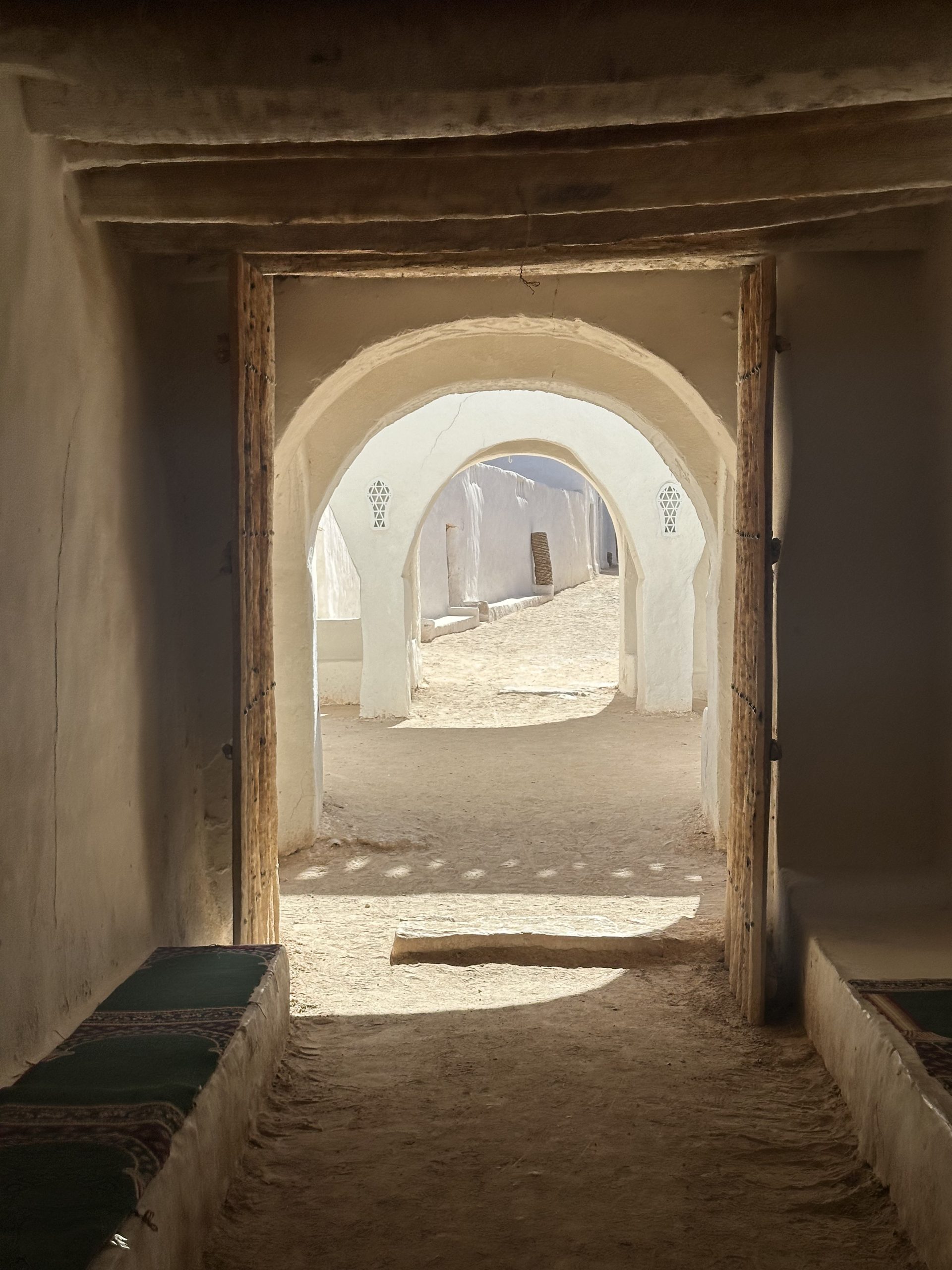 A street view of Ghadames